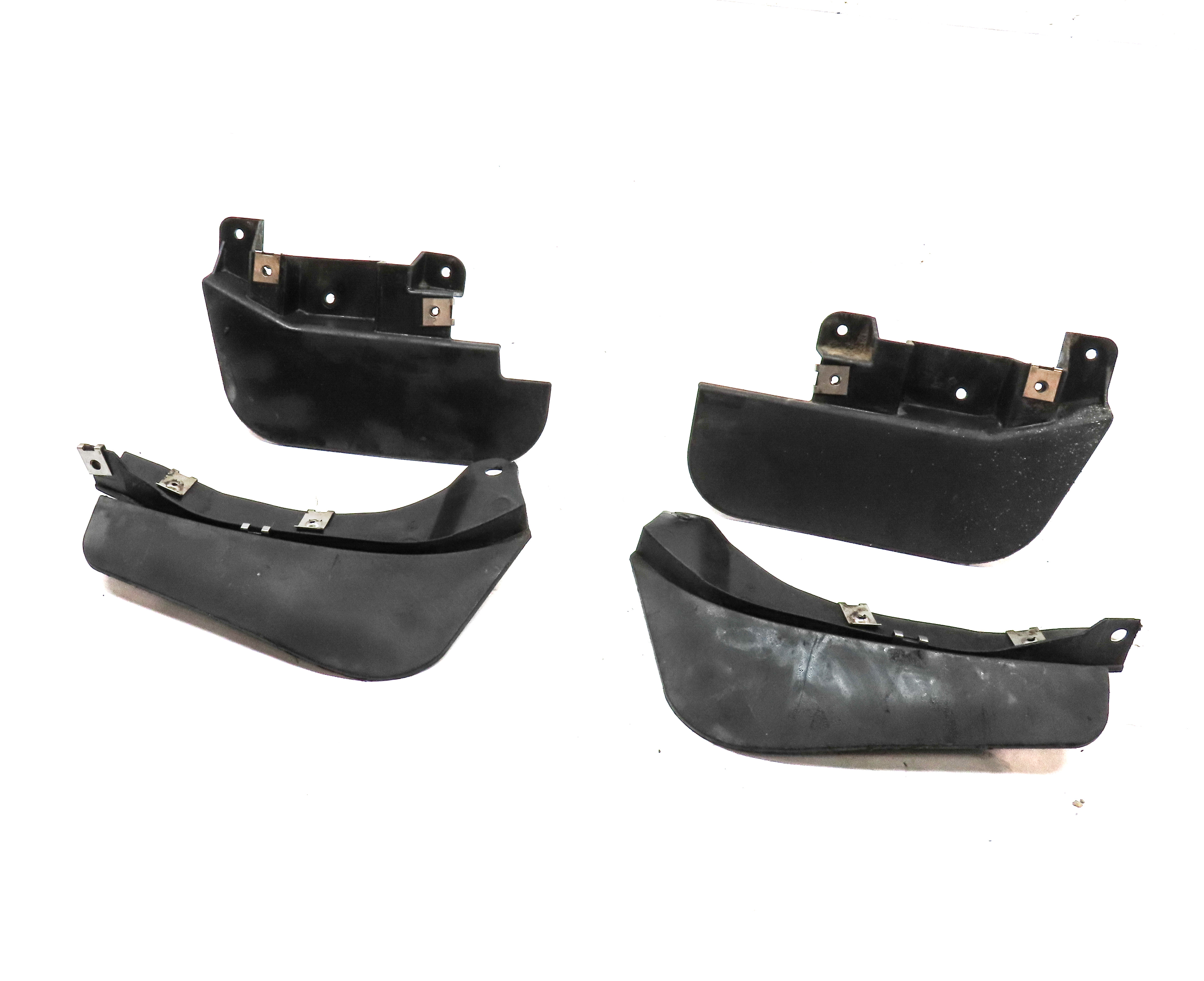 2012 AUDI Q7 (4L) LEFT & RIGHT MUD FLAP SET OF 4 — exact item pictured